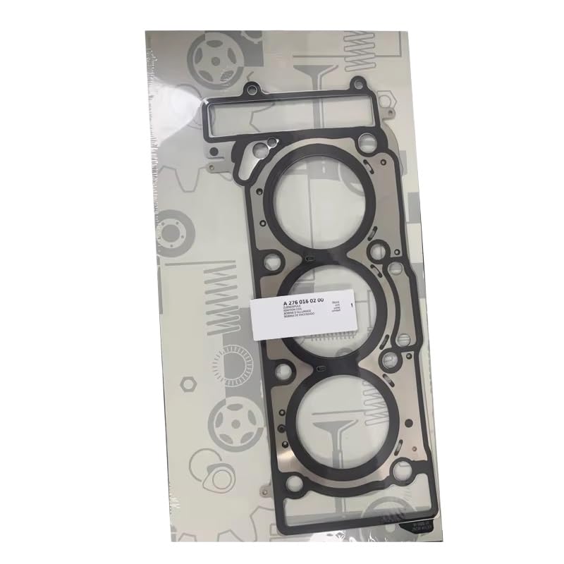 Junta estanqueidad tapa válvulas Junta De Culata Motor 2760160200 2760160100 Para Benz Para M276 Para A207 C292 W166 X166 V251 R231 276 3,0 T(1Pcs 2760160200)