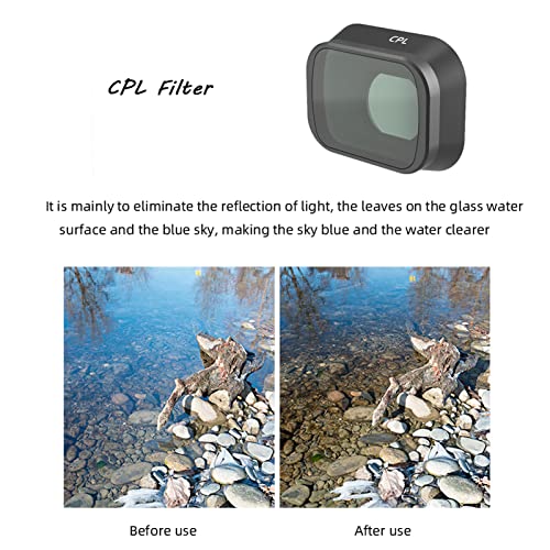 Goshyda ND Filters Set, 3PCS CPL ND8 ND16, Aluminum Alloy Frame Optical Glass - Image 4