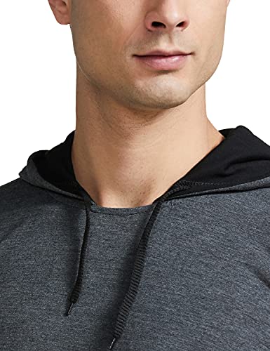 Image of Men's Cotton Blended Regular Fit Hood T-Shirt-P128