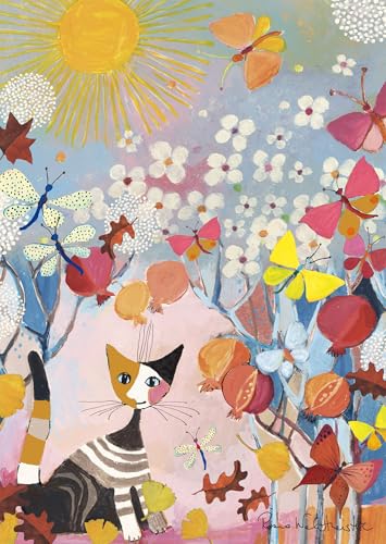 Schmidt 58658 Puzzle Chaton tigré, Rosina Wachtmeister 1000 pièces
