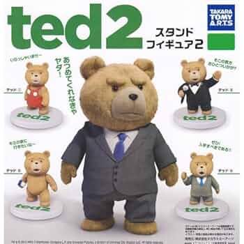 Ted 2 フィギュアセット Amazon | カプセル ted2 テッド2 スタンドフィギュア2 全4種