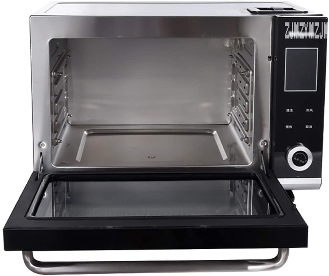 Oven Solo Forno A Microonde in Silver Tact Fornello Alogeno A Convezione Premium Forno Forno Elettrico Singolo Incorporato - Acciaio Inossidabile Ideale per Arrostire, Cuocere Utile
