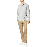 Dockers Signature Khaki Slim Fit Pants Pantaloni, British Khaki