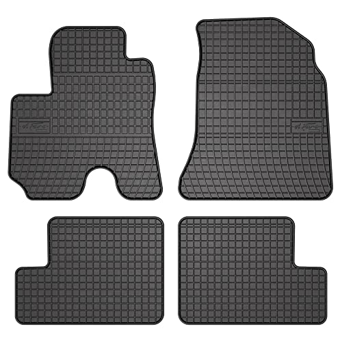 FROGUM El Toro Alfombrillas para Coche para Todo el año para Toyota RAV4 II 2000 2005 | Material Resistente | Borde Protector de 1,5 cm