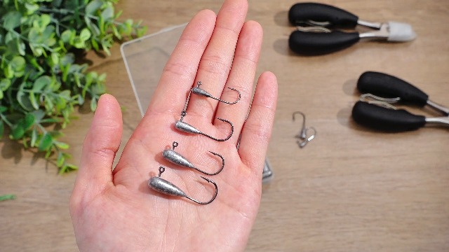 Amazon.com: Poen 60 Pcs Tube Jig Heads for Bass Fishing Tube Bait