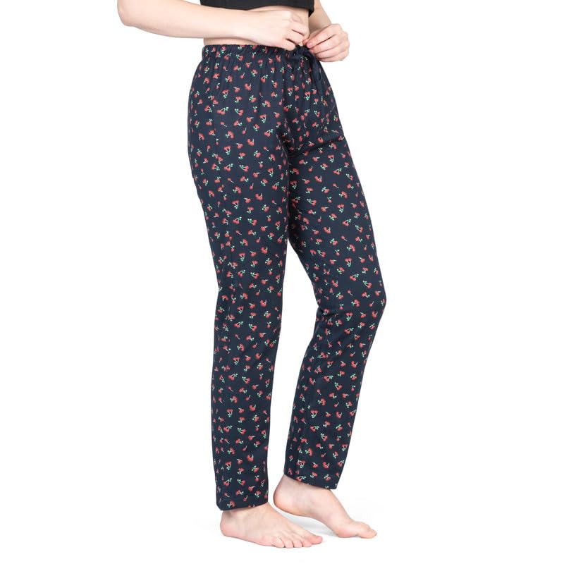 Image of Real Basics Women's Cotton Printed Pyjama Pack of 1