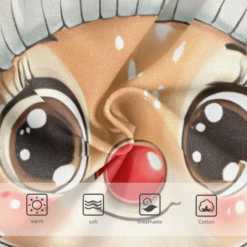 Girls Underwear Toddlers 2t Cotton Panties Little Girl Artistic Briefs Kids Undies Cute Reindeer Winter3