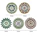 Huacan Diamond Painting Keychains for Kids and Adults Mandala Kits Diamond Painting Pendant Art Christmas Gift