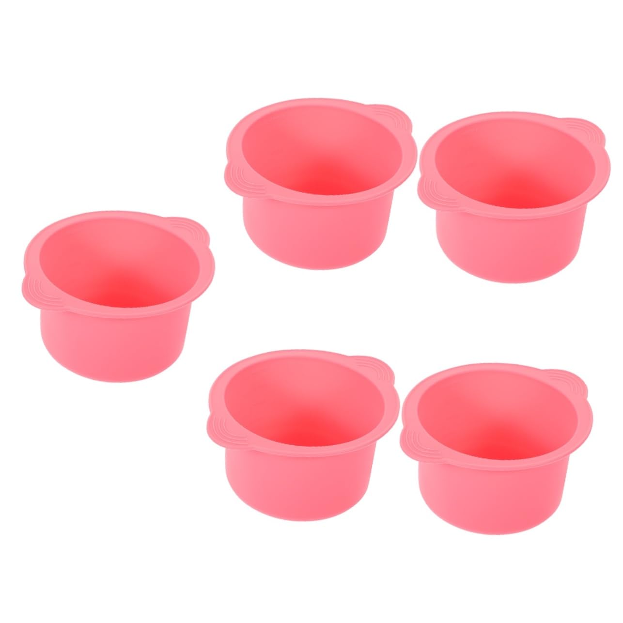 Mikinona 5 Pezzi Di Rivestimento Per Scaldacera Per La Depilazione Ciotola in Silicone Strumento Per La Fusione Della Cera Per La Sostituzione Della Ciotola Dello Scaldacera Da 400 Ml