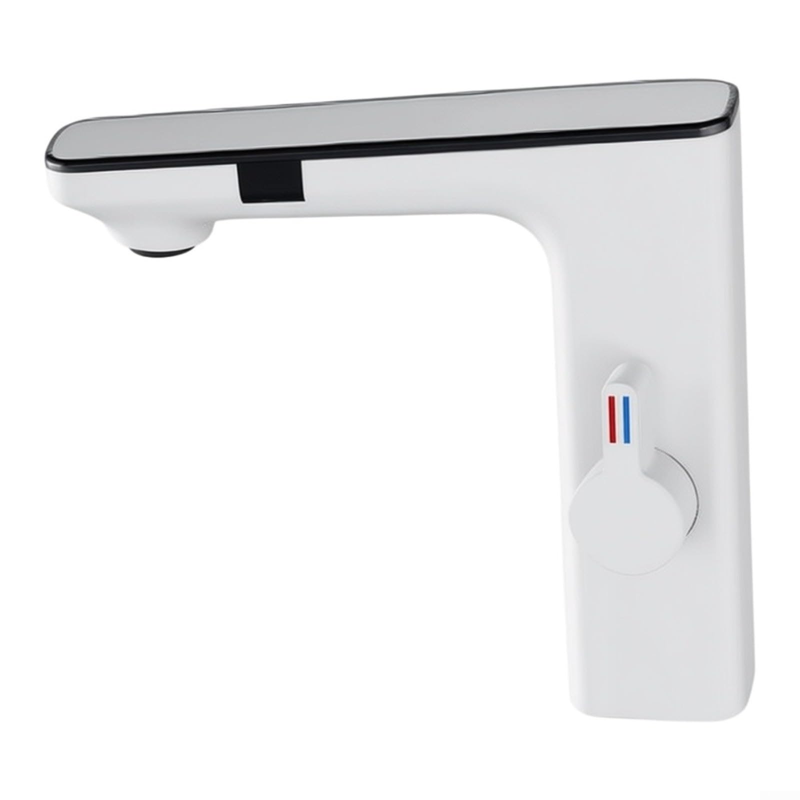 Grifo de baño con sensor sin contacto con pantalla de temperatura