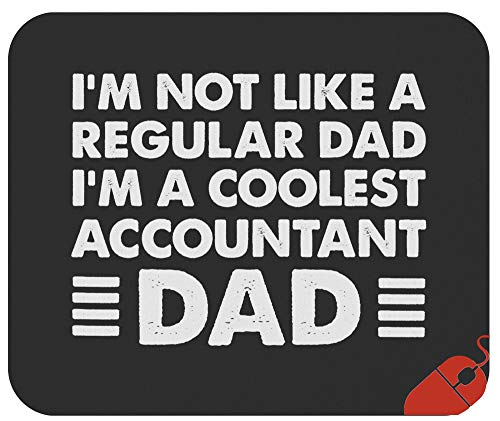 Lustiges Buchhaltungs-Mauspad, Buchhalter-Mauspad – Herren-T-Shirt, 23,9 cm (9,2 Zoll), Geschenk für Kollegen, Geschenke