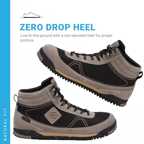 Xero Shoes Men's Ridgeway Waterproof Hiking Boot - Ultra Lightweight, Zero Drop Boot3