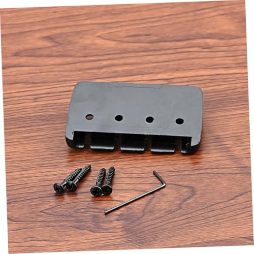 Kit de remplacement complet vis pour chevalet de basse en métal noir - 7