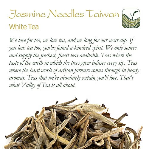Valley of Tea Jasmintee - Weißer Tee - Moli Yinzhen - Jasmine Silver Needle - Bio - 30g