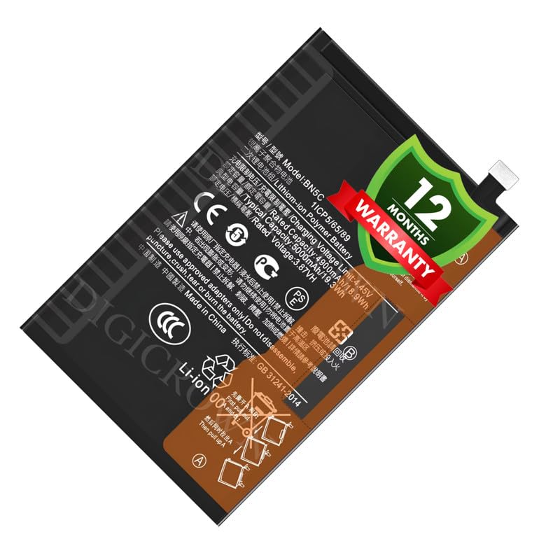 Image of Original BN5C Battery Compatible for Xiaomi Poco M4 Pro - (5000mAh) - 1 Year Warranty DF7