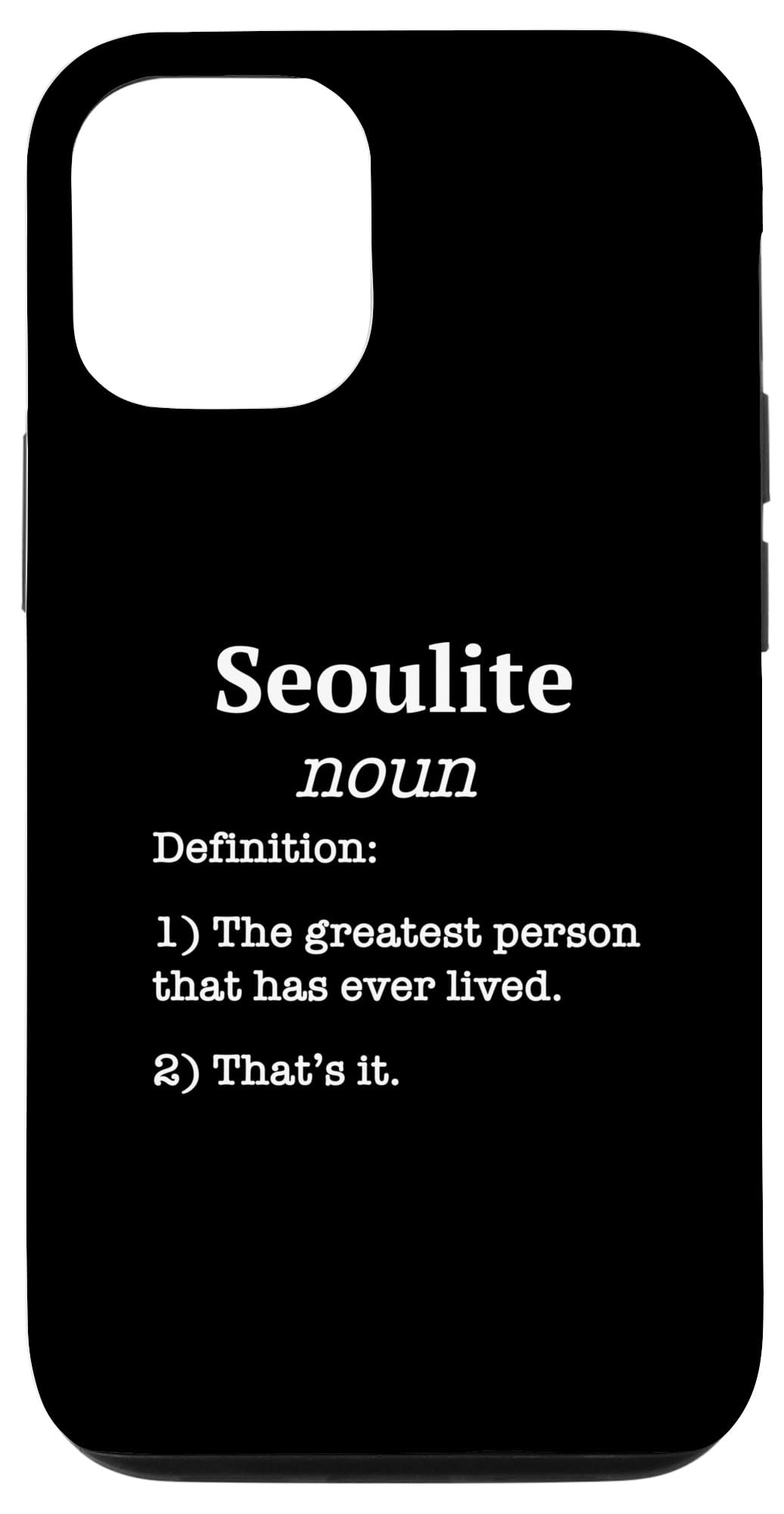 iPhone 14 Pro Seoul. Proud Seoulite / Seoulites Pride Home Town Souvenir Case