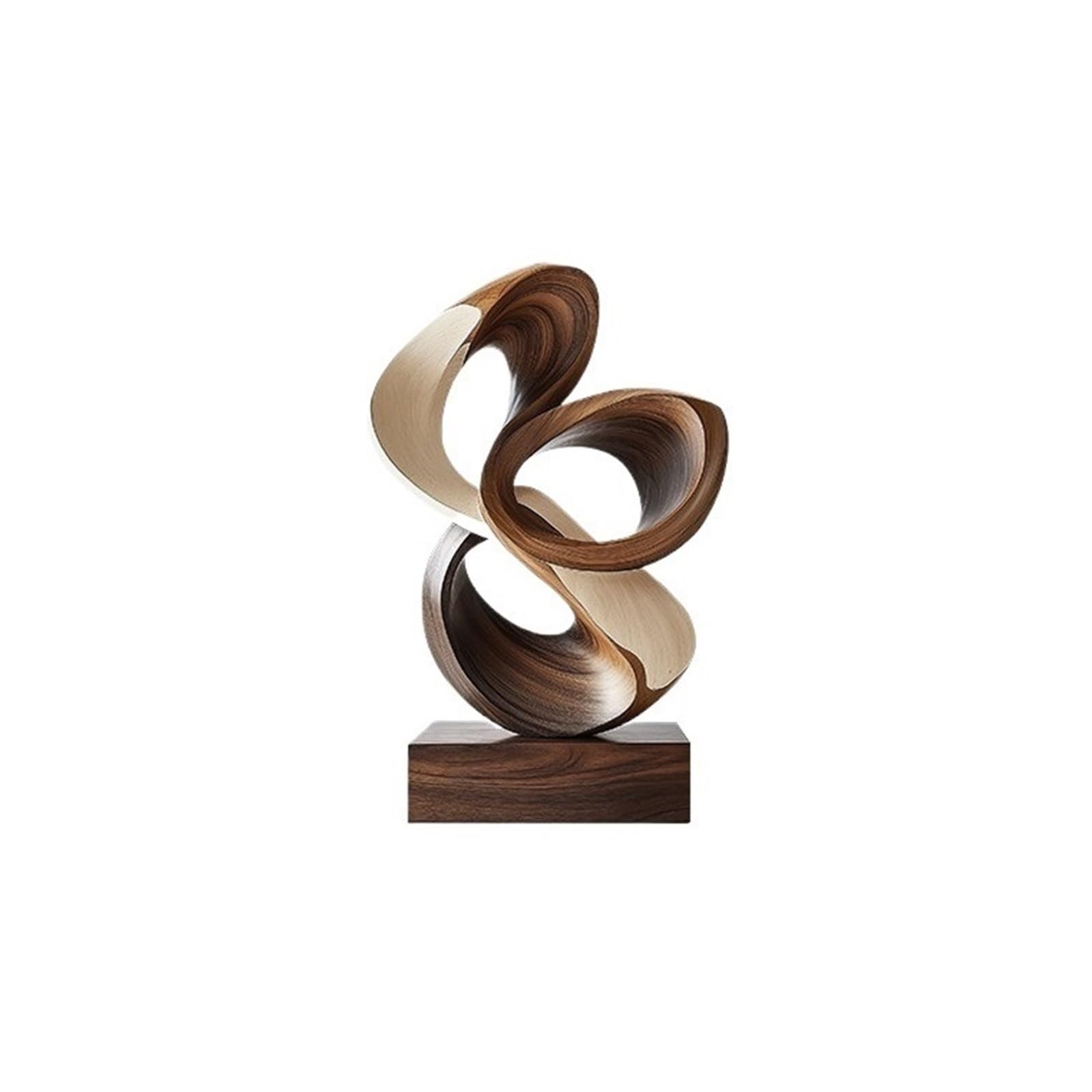 Shihan-2015 Statue Ornaments Abstract Creative Wooden Sculpture Ornaments Home Decor Tabletop Artwork Home Decor