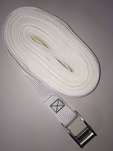 image for SGT KNOTS Polyester Webbing Twin Bed Connector - Metal Buckle King Bed