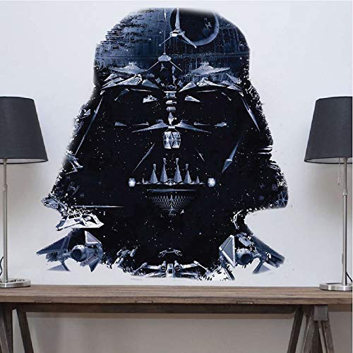 Vader Wall Decal - Darth Vader Wall Decal Dorm Room Bedroom Wallpaper Sticker Interior Murals Vinyl Mural Removable Decor For Apartment, A87 #TOP4