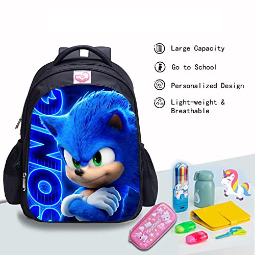 Mochila Sonic the Hedgehog, Mochila Shadow the Hedgehog Sonic Knuckles Tails Mochila de desenho anim
