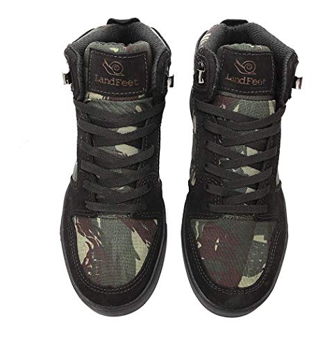 Tênis Landfeet Original Cano Alto Couro Embarcadero Il Verde 37