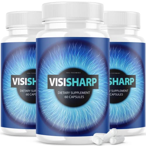 (3 Pack) Visisharp Advanced Eye Health Formula for Eyes Pills Visi Sharp Supplement (180 Capsules) (3 Pack) Visisharp Advanced Eye Health Formula for Eyes Pills Visi Sharp Supplement (180 Capsules)
