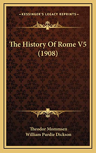 The History Of Rome V5 (1908)