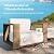 SUNSHINE VALLEY 7 Pieces Patio Furniture Set with 10" Thick Cushions