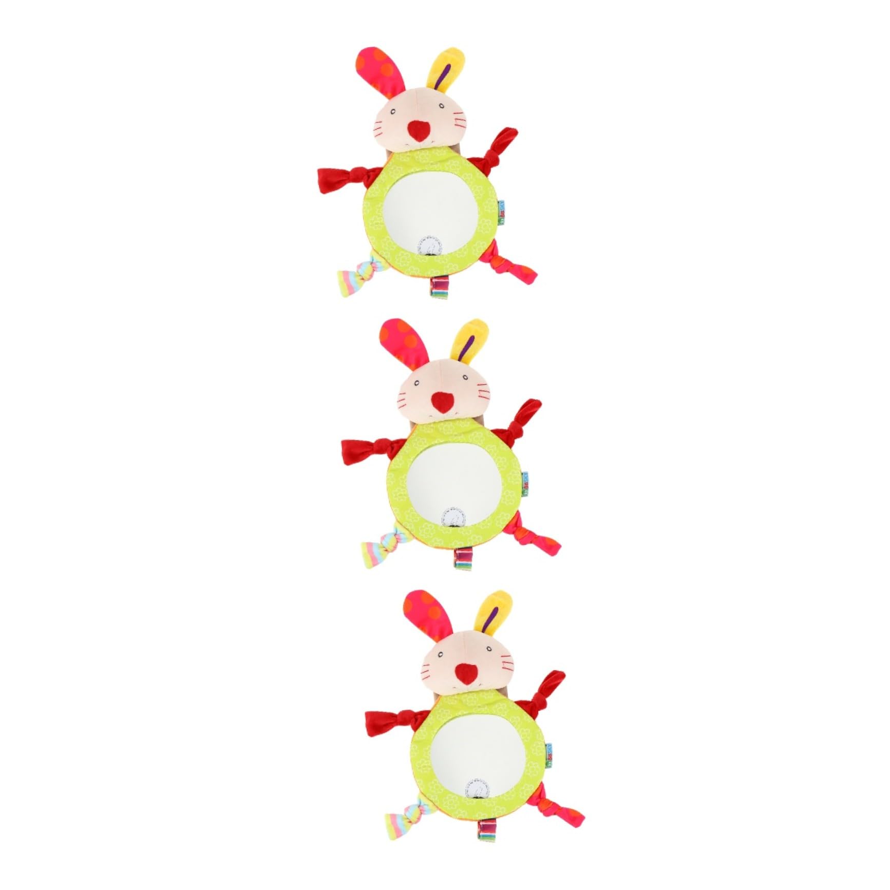HEMOTON 3 Pcs Observer Le Rétroviseur Nouveau-Né Voiture Sécurité Miroir Infantile Observation Miroir Voiture ation Nouveau-Né ation Dessin Animé