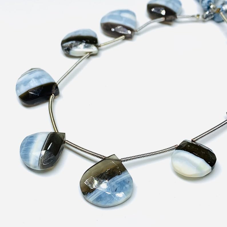 Perles d'opale en cœur pour créer vos bijoux d'été romantiques et colliers bohèmes faits main
