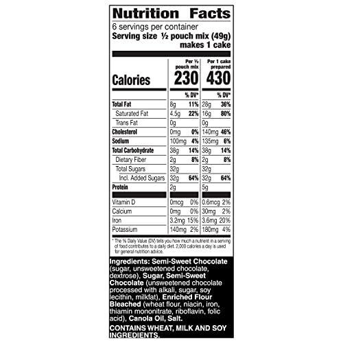 Godiva Molten Lava Cake Mix, 10.4 Oz Box (Pack Of 4) #TOP3