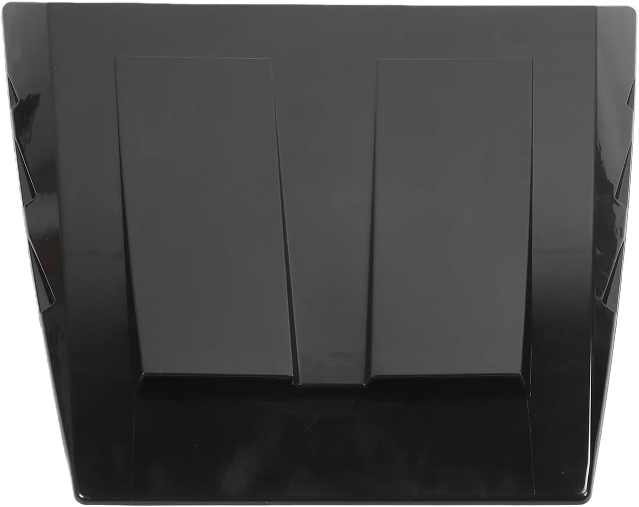 Car Air Flow Decorative Intake Hood Scoop Vent Bonnet Cover Gloss Black Universal Hood Vent External Accessories