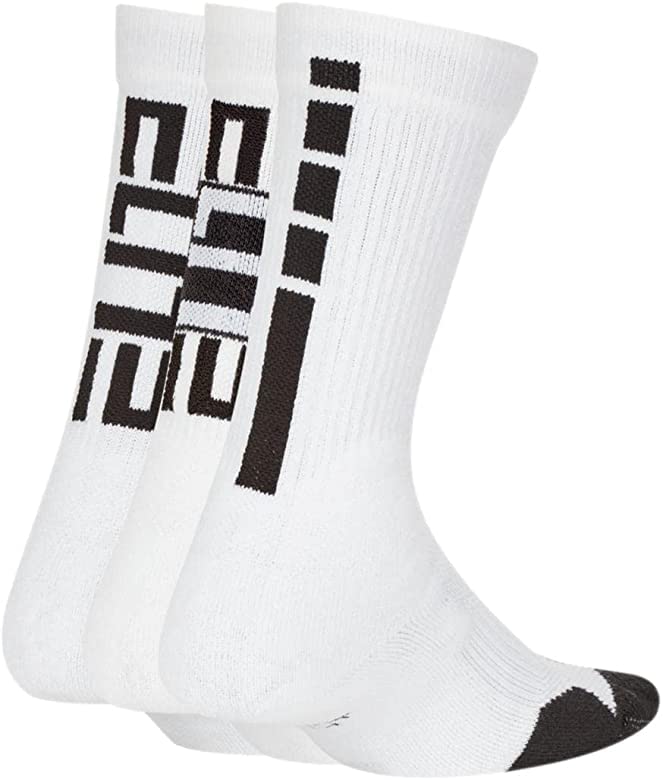 Nike Elite Crew Socks 3-Pair (Little Kid/Big Kid)