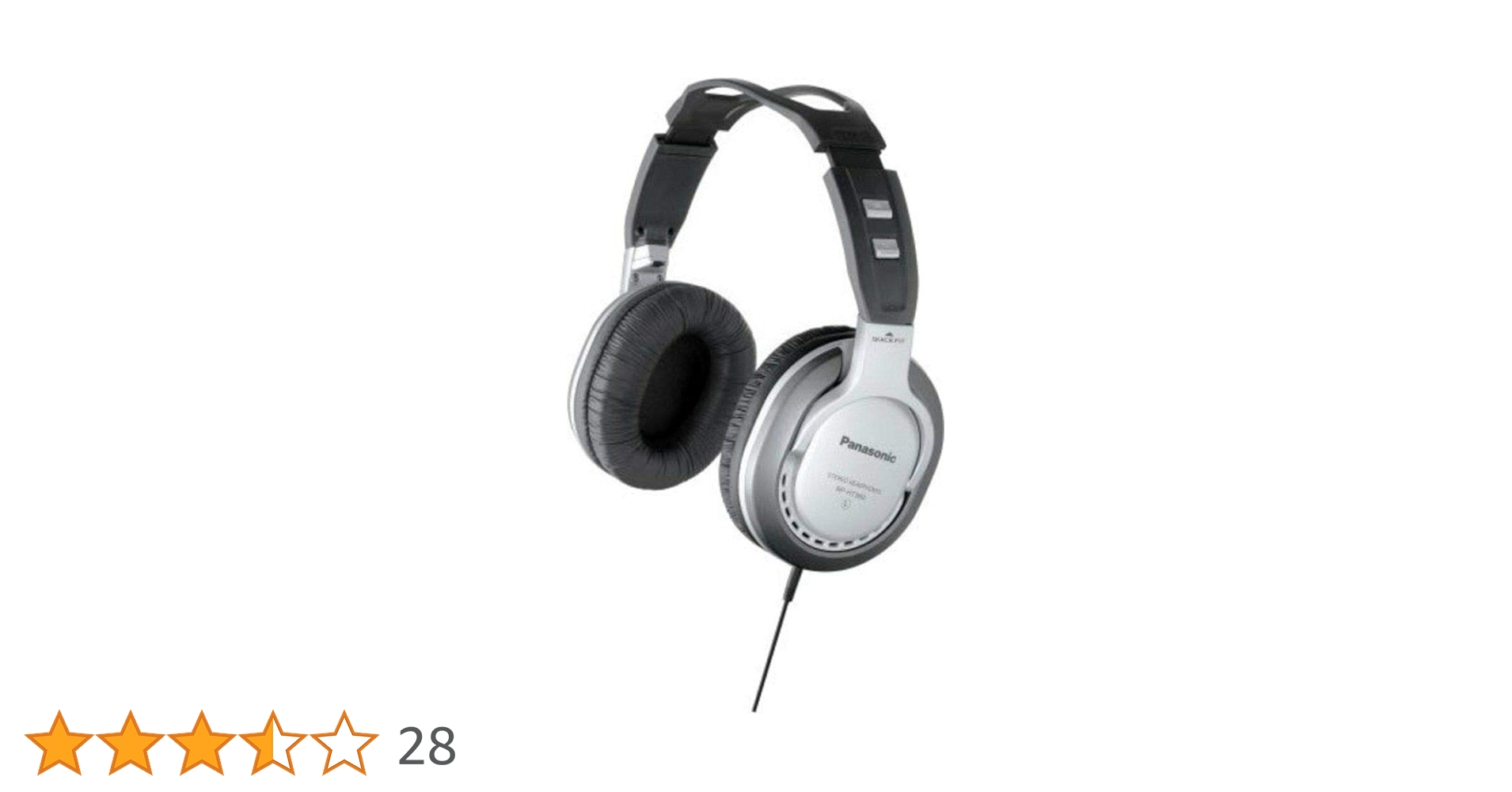 Amazon.co.jp: パナソニック 密閉型ヘッドホン シルバー RP-HT360-S