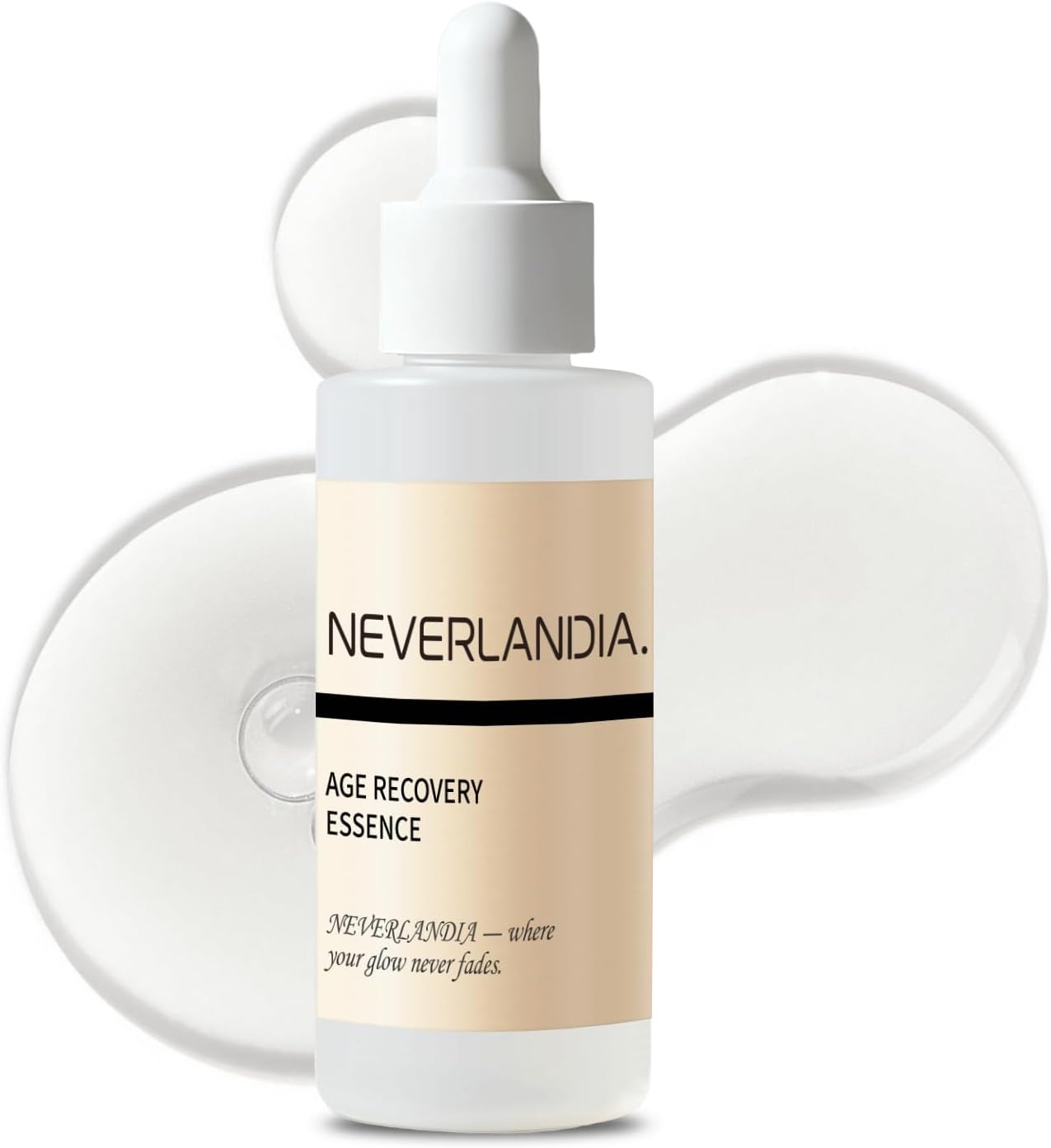 NeverLandia Anti-Aging Face Serum, Anti-Aging Serum with HTP (Pro-Xylane) & Peptide, Visibly Reduce Wrinkles, Minimize Pores & Boost Collagen for Firmness, For All Skin Types, 50 ml (1.69 fl oz)