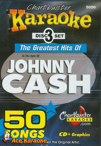 Chartbuster Karaoke CDG CB5050 The Greatest Hits of Johnny Cash