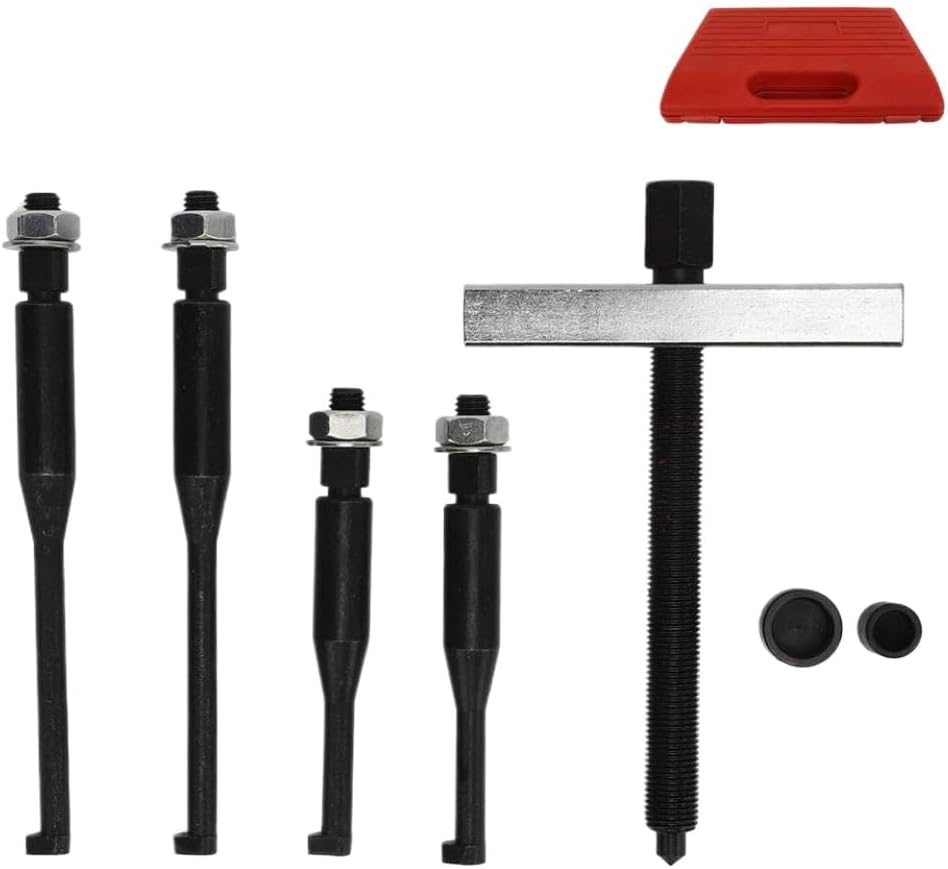 Steering Wheel Puller Made of Heat-Treated Anodized Carbon Steel for Universal Automotive Use