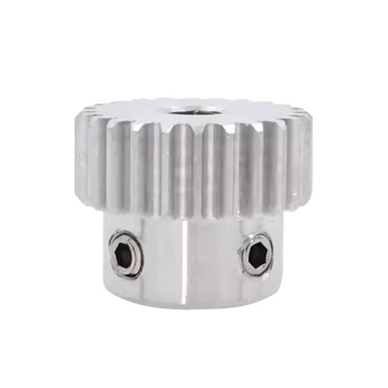 1 Module De Pignon 8 Mm Avec Trou 20 Dents Et Crémaillère En Acier Inoxydable, Engrenage Droit(1M20x20-1m)