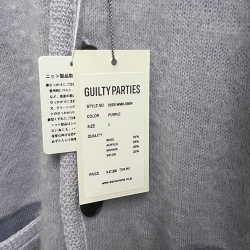 Amazon.co.jp: WACKO MARIA ワコマリア 22SS-WMK-KN04 22SS MOHAIR