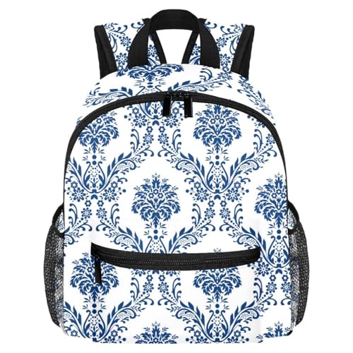 Sac à dos léger pour femme avec poches gourde motif floral