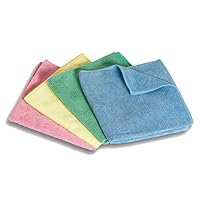 4 Panni In Microfibra Riciclata Arix - 30x30cm Multiuso Per Pulizie Domestiche, Colorati - Foto 2