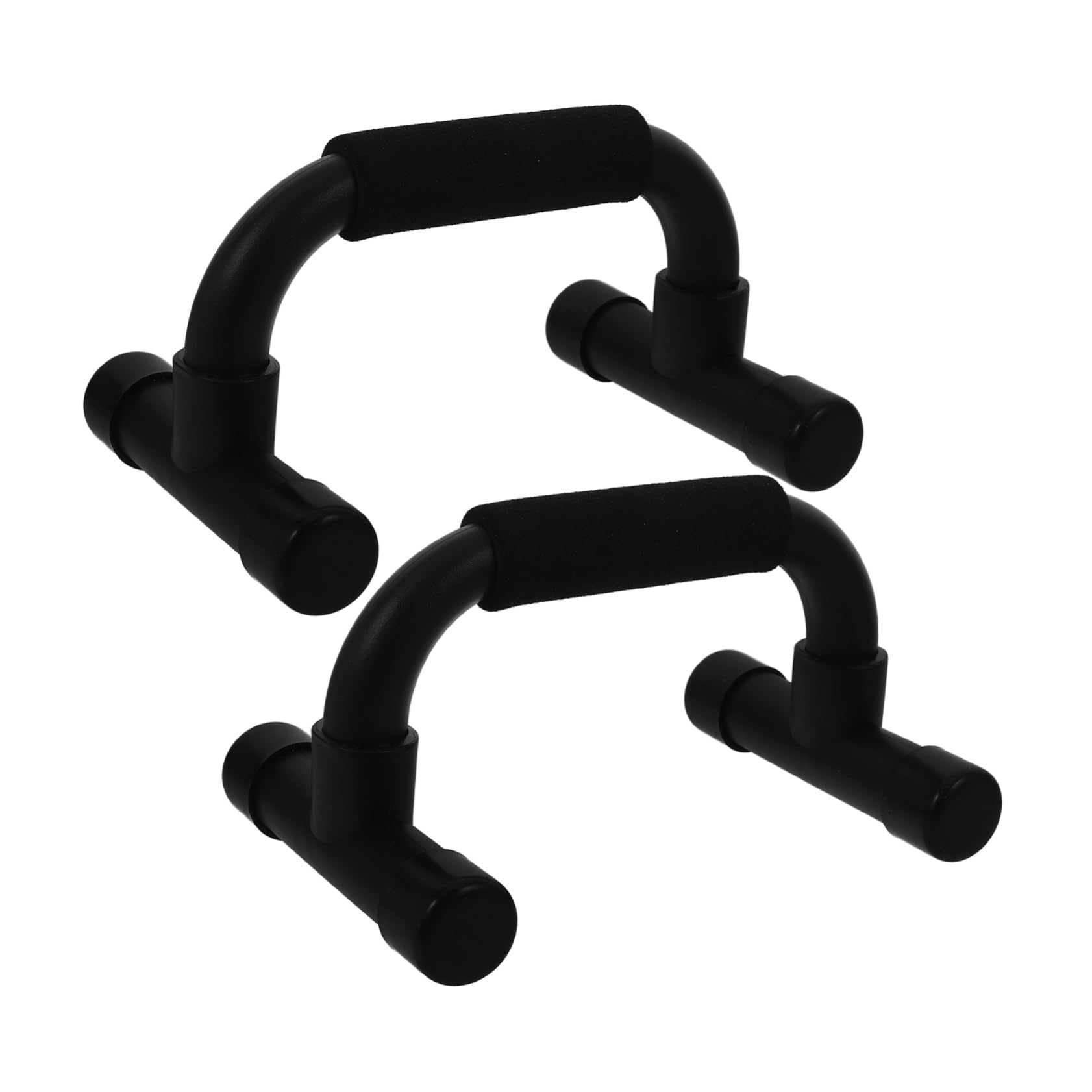 LIOOBO 1 Pair Pushup Stands Push up Board for Men Push up Handles Push up Bars Strength Training Fitness Equipment Skid-resistant Push up Bars for Floor Exercise Equipment Black