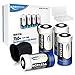 Produktbild Arlo Akkus, Keenstone 4 Stücke 3,7V 700mAh Arlo Kamera Akkus mit Batterie Gehäuse/Kamera Hülle (Blue-7-4er)