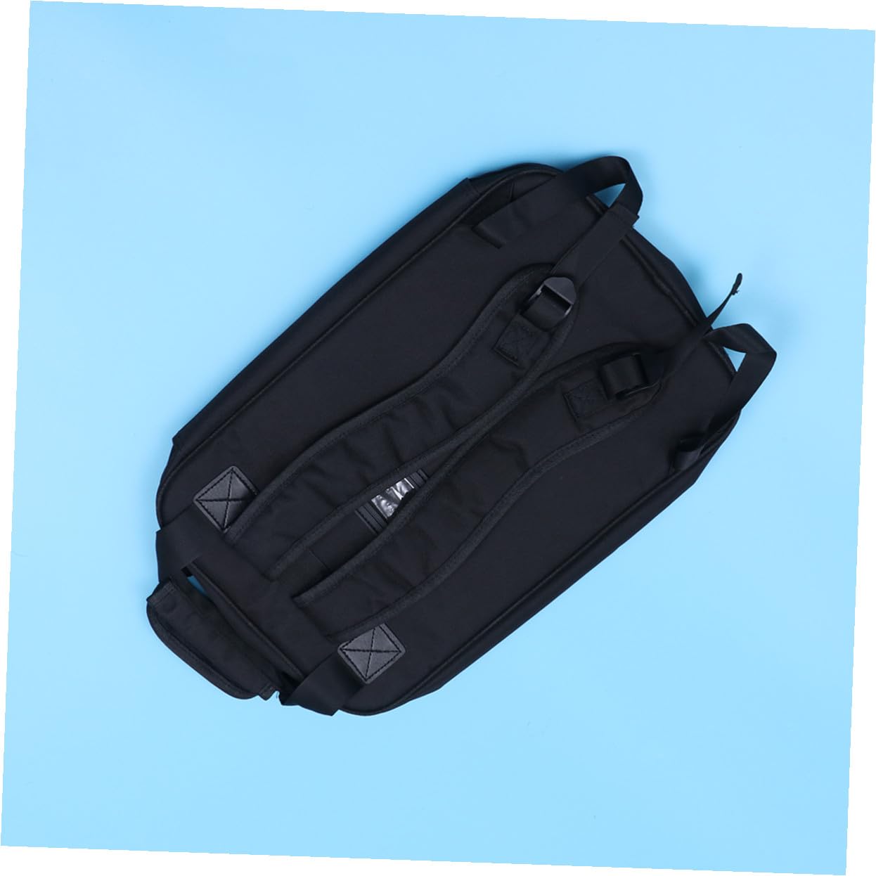BESPORTBLE 1pezzi Borsa Portatile Per Bacchette Da Batteria Acero Custodia Per Bacchette Maniglia Doppi Ganci Robusta e Durevole Ampia Capacità Adatta Per Trasporto e Conservazione Accessori
