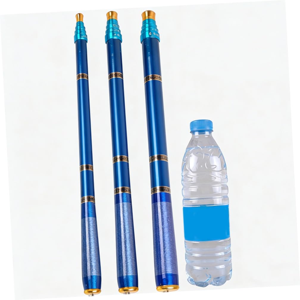 Canna da Pesca Retrattile in Carbonio 63 M Canna da Pesca Corta Leggera Impugnatura Antiscivolo Laghi e Mare Compatta