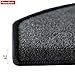 Floordirekt Treppenstufen Matten - London Pro Anthrazit - 1 Stück Stufenmatten Treppenteppich halbrund 25x65 cm