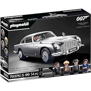 Voiture Collector Aston Martin DB5 Playmobil James Bond Goldfinger