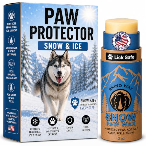 Dog Paw Snow Wax Winter Balm for Dogs Feet