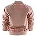 PUMA Women's En Pointe T7 Satin Jacket, Peach Beige, XS