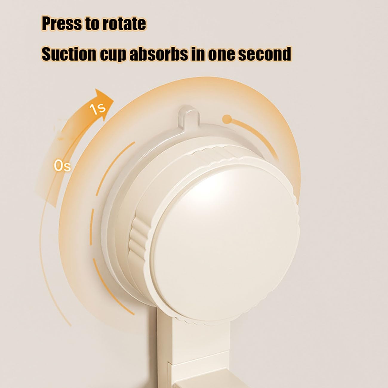 Paquete de 2 toalleros con ventosa sin taladro, organizador de baño ajustable extensible con estante de almacenamiento, soporte versátil para toallas de ducha para accesorios de baño y cocina